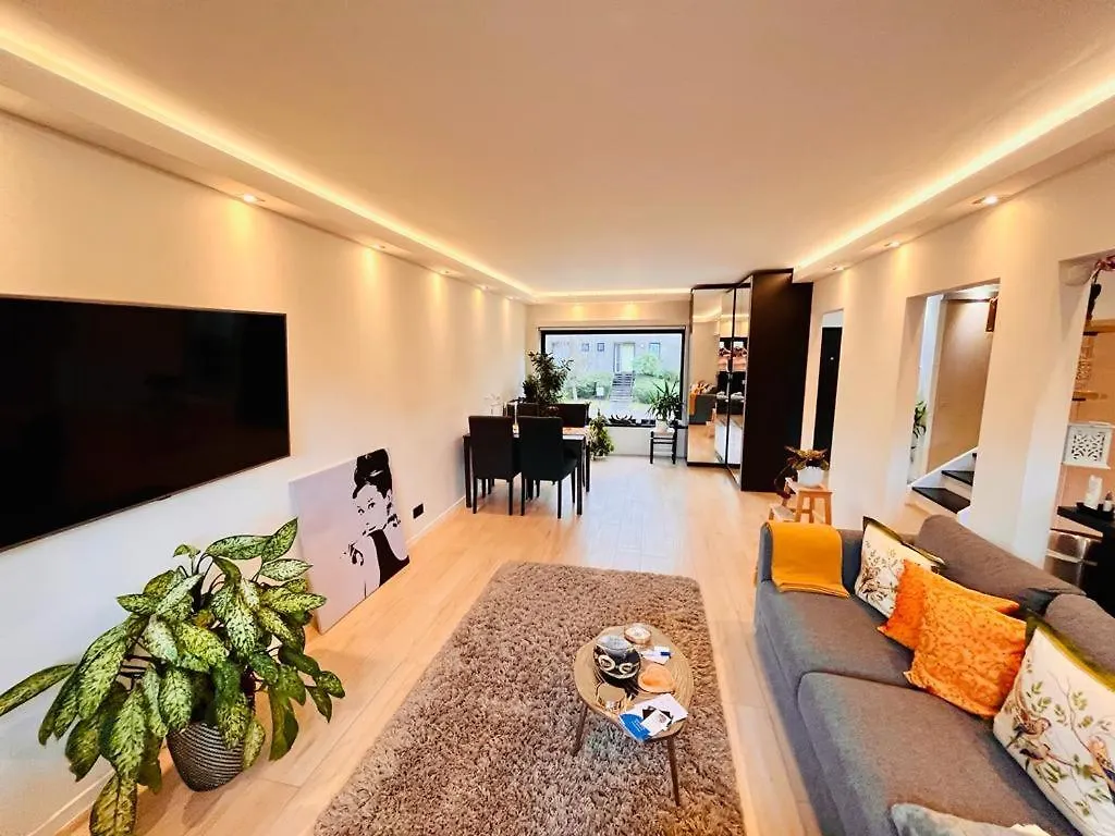 Rum i privatbostad Town House With Garden - 1 Room With Shared Bathroom Bryssel