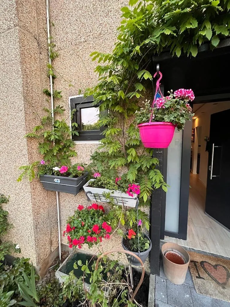 Town House With Garden - 1 Room With Shared Bathroom Bryssel Belgien