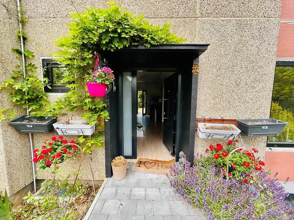Town House With Garden - 1 Room With Shared Bathroom Bryssel Rum i privatbostad